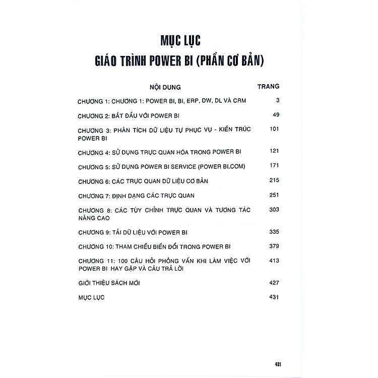 Giáo Trình Power BI (Phần Cơ Bản) - Ảnh 4