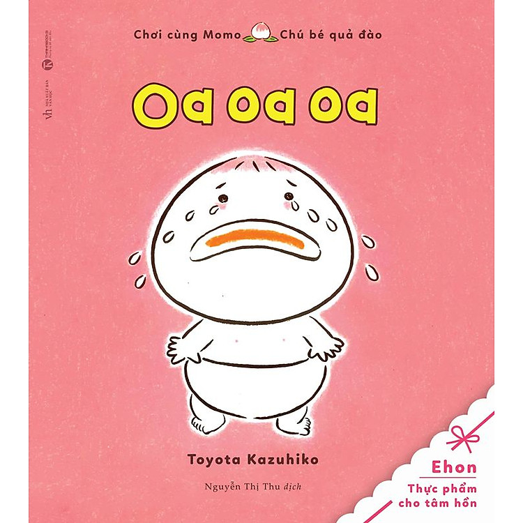 Sách Ehon - Chú Bé Quả Đào - Oa Oa Oa ( Tái Bản )