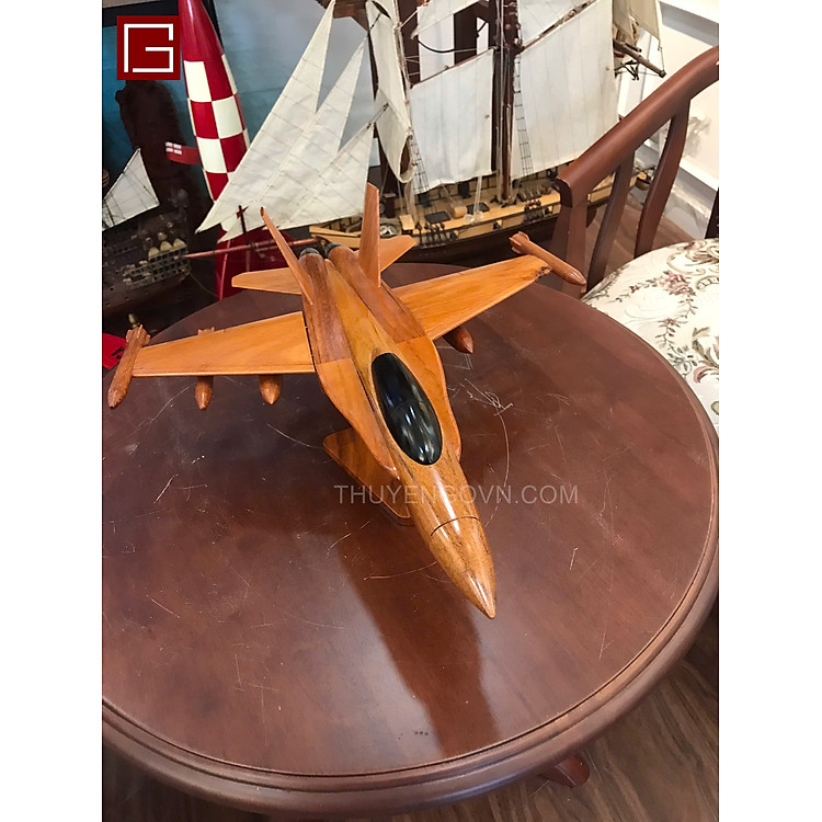 Mô Hình Máy Bay Gỗ Cao Cấp - Ảnh 3