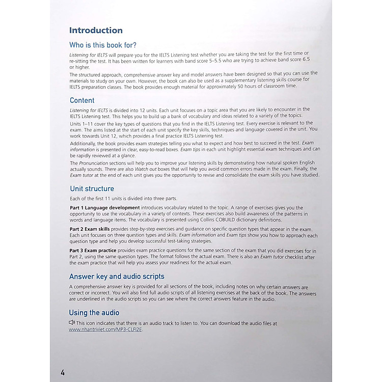 Collins Listening For IELTS - Ảnh 5