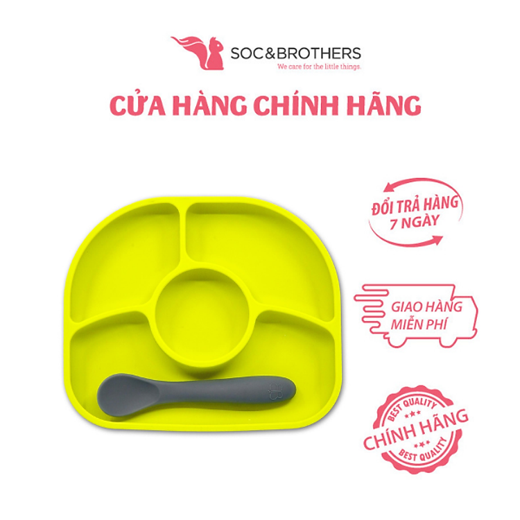 Tìm mua tại Avakids:Bộ khay ăn thìa silicone Bbluv Yumi, tràn ngập Khuyến mãi, Ưu đãi