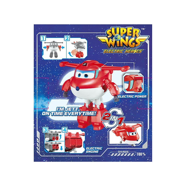 Đồ Chơi Robot Biến Hình Jett SUPERWINGS Chính hãng Giá rẻ - Hình ảnh 2