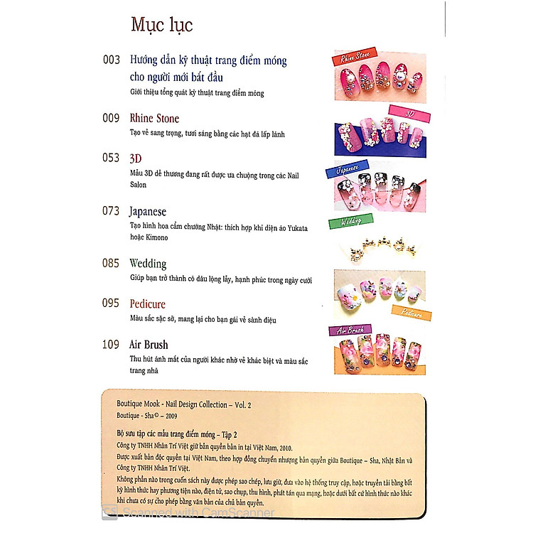 Bộ Sưu Tập Các Mẫu Trang Điểm Móng (Tập 2) - Ảnh 3
