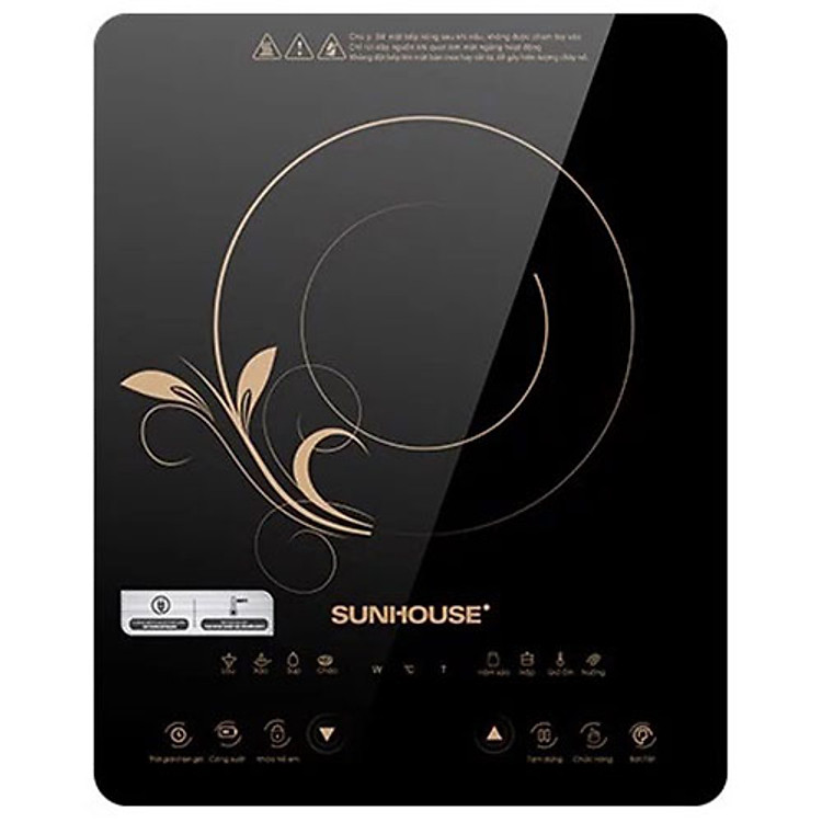 Bếp Điện Từ Cảm Ứng SUNHOUSE SHD6801 (310 x 165 x 395 mm) - Hàng Chính Hãng