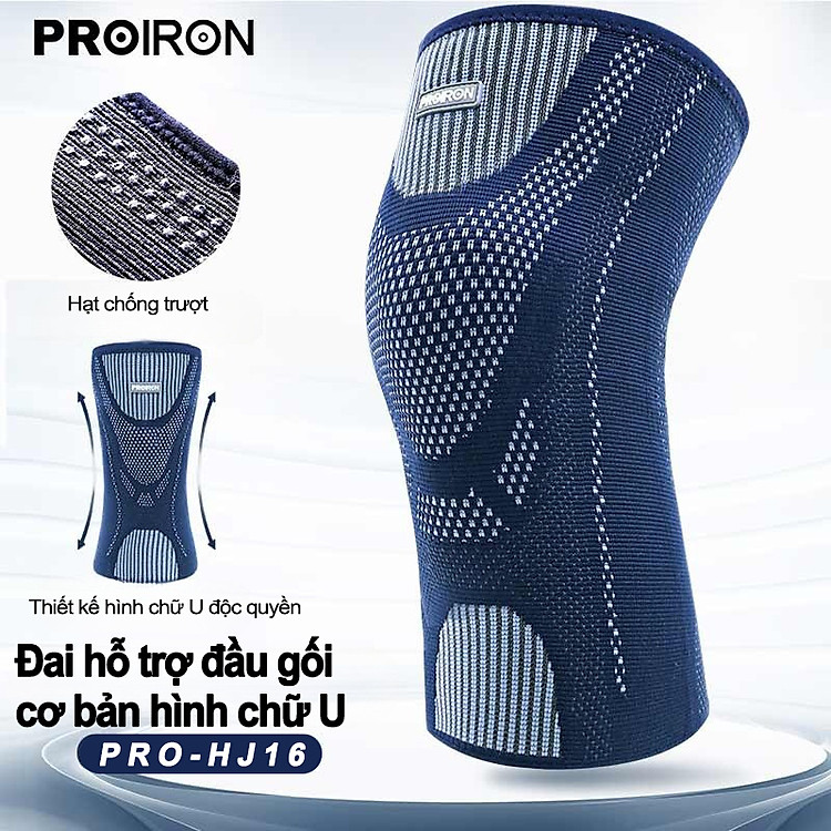 Đai Hỗ Trợ Đầu Gối Proiron – Xanh Chính hãng Ưu đãi