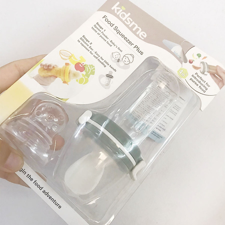 Bình Bóp Chống Hóc Kidsme Cho Bé Chính hãng Giá tốt - Hình ảnh 5