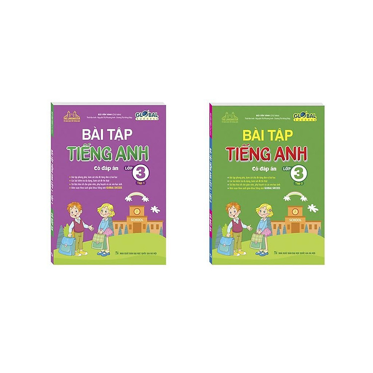 Global Success – Bài Tập Tiếng Anh Lớp 3 – Có Đáp Án