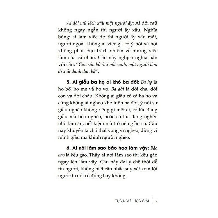 Tục Ngữ Lược Giải (Tái Bản 2024) - Ảnh 5