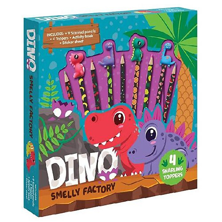 Pencil Toppers – Dino Smelly Factory