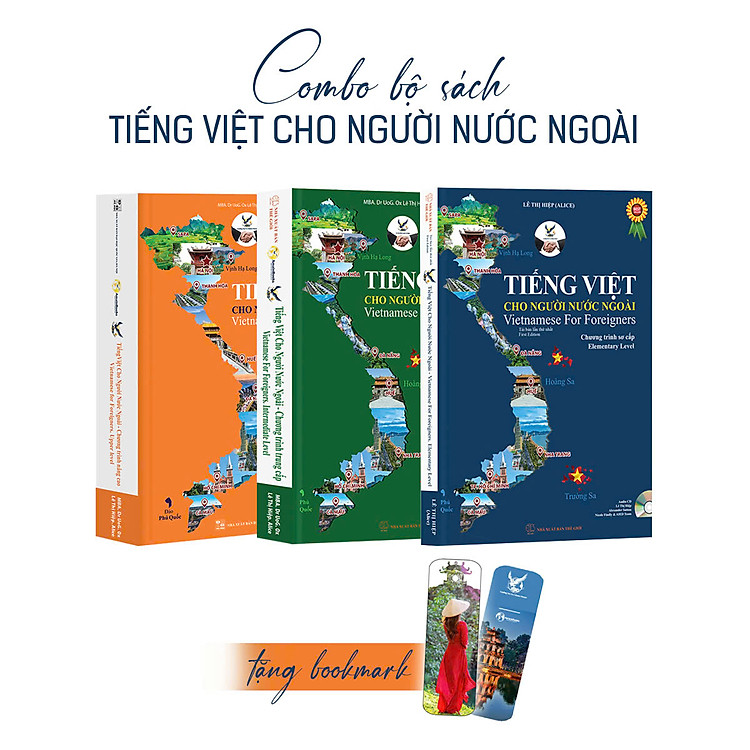 Bộ Sách Tiếng Việt Cho Người Nước Ngoài 3 Cấp Độ