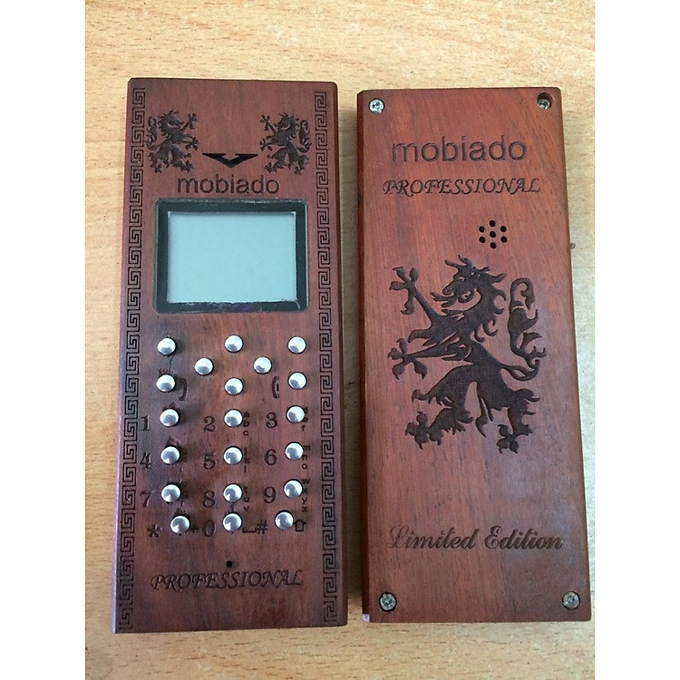 Vỏ gỗ cho điện thoại Nokia 1280 mẫu Mobiado