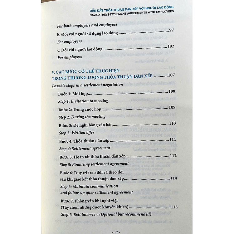Dẫn Dắt Thoả Thuận Dàn Xếp Với Người Lao Động - Ảnh 6