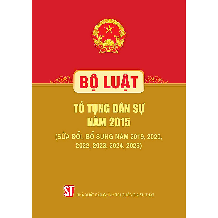 Bộ luật Tố tụng dân sự năm 2015 ( Sửa đổi, bổ sung năm 2019, 2020, 2022, 2023, 2024, 2025)