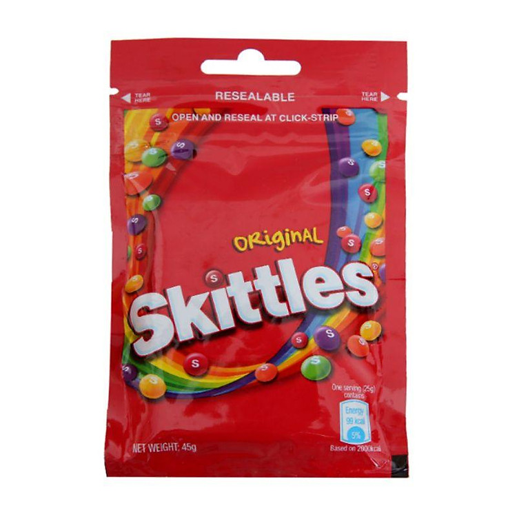 Kẹo Trái Cây Skittles Original 45G-4897010448016