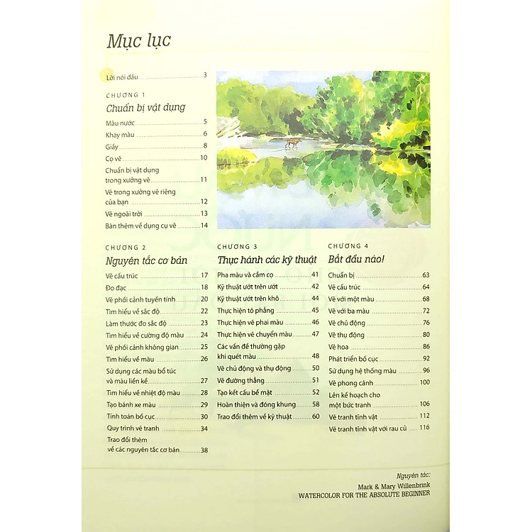 Vẽ Màu Nước Cho Người Mới Bắt Đầu (Tái Bản) - Ảnh 2