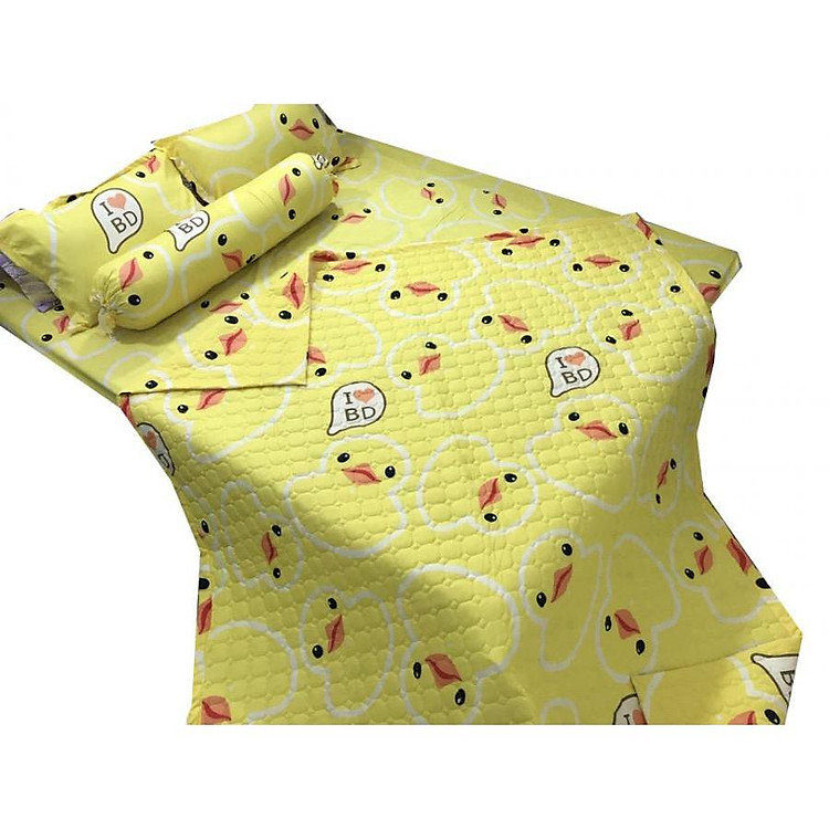 Chăn hè Cotton Poly vịt vàng
