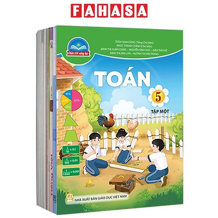 Sách Giáo Khoa Bộ Lớp 5 - Chân Trời Sáng Tạo - Sách Bài Học (Bộ 13 Cuốn) (Mỹ Thuật Bản 1) (Chuẩn)