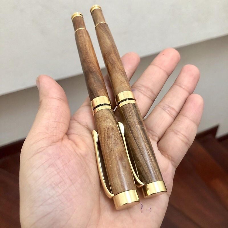 Bút gỗ Bách Xanh nắp đậy cao cấp (PE994N) - Ảnh 4