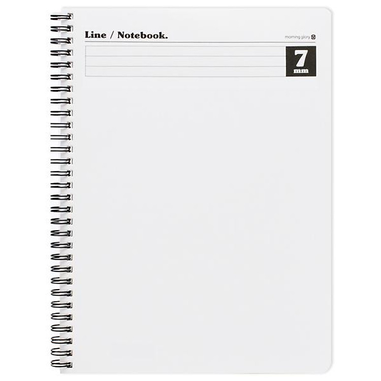 Sổ Lò Xo Ghi Chú Bìa Nhựa Everyone (7 mm)