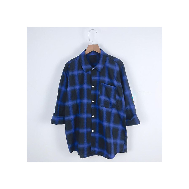 Unisex áo sơmi sọc caro phù hợp cho các bạn trẻ cá tính