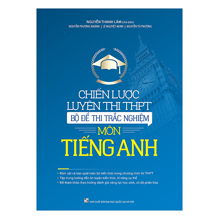 Sách Chiến Lược Luyện Thi THPT - Bộ Đề Thi Trắc Nghiệm - Môn Tiếng Anh