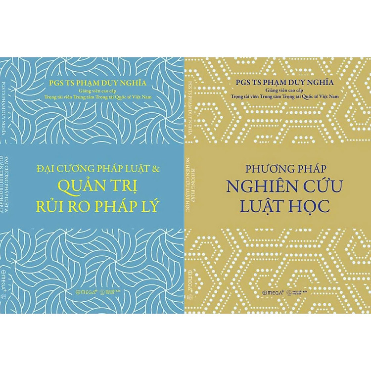 (Combo 2 cuốn) ĐẠI CƯƠNG PHÁP LUẬT QUẢN TRỊ RỦI RO PHÁP LÝ & PHƯƠNG PHÁP NGHIÊN CỨU LUẬT HỌC - Phạm Duy Nghĩa – Omega Plus – NXB Thế Giới