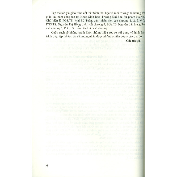 Giáo Trình Sinh Thái Học Và Môi Trường - Ảnh 5