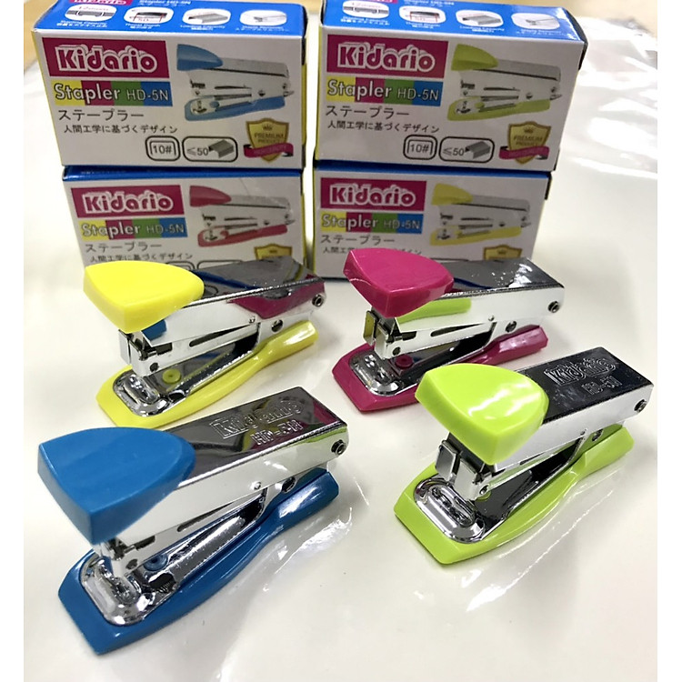 Bấm Kim Số 10 Mini Kidario HD-5N (12 tờ)