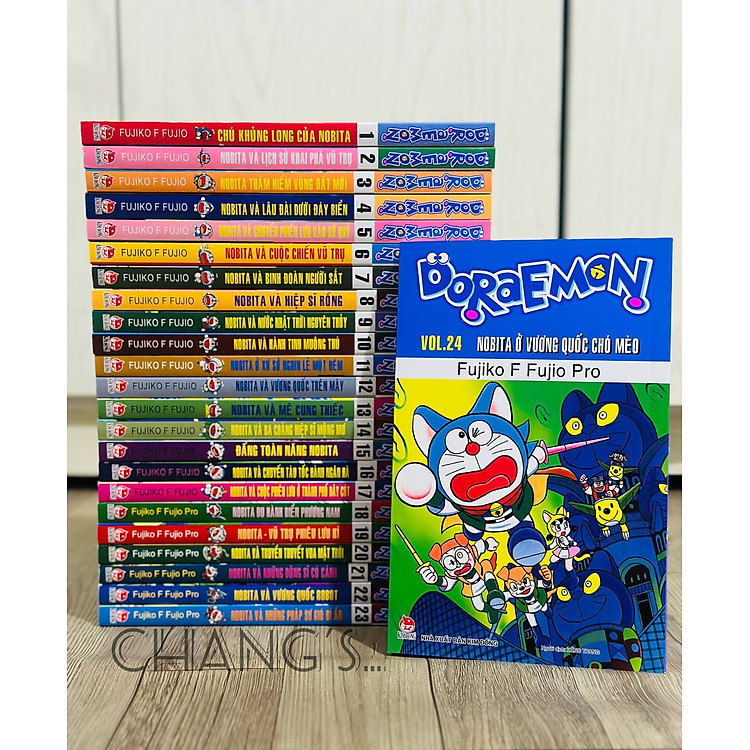 Truyện tranh Doraemon Truyện dài trọn bộ 24 tập