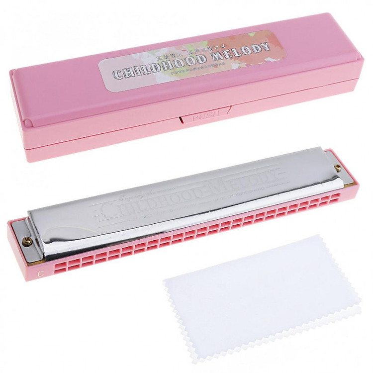 Kèn Harmonica ChildHood Hồng KBD