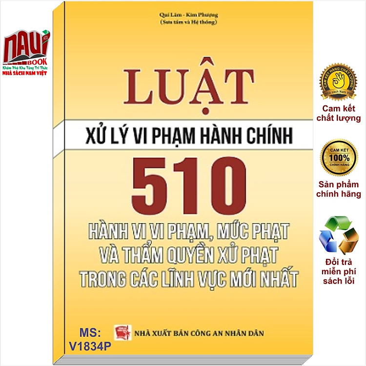 510 Hành Vi Vi Phạm, Mức Phạt Và Thẩm Quyền Xử Phạt Vi Phạm Hành Chính Trong Các Lĩnh Vực Mới Nhất