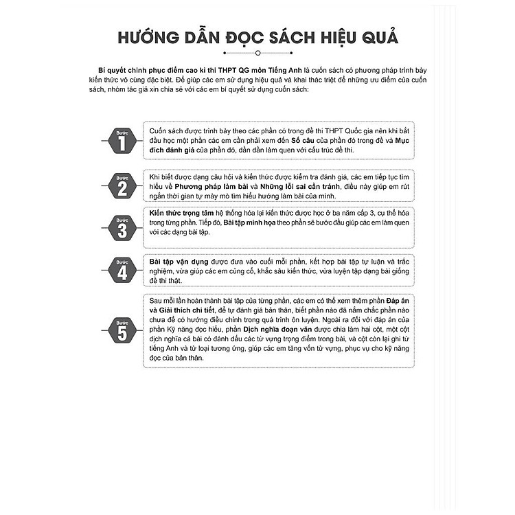 Bí Quyết Chinh Phục Điểm Cao Kỳ Thi THPT Quốc Gia Môn Tiếng Anh - Ảnh 7