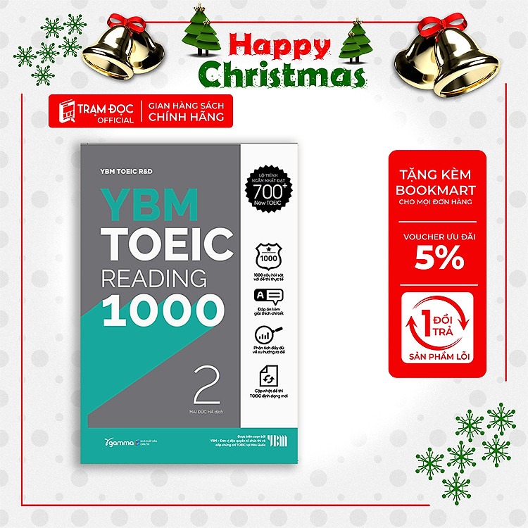 YBM Toeic Reading 1000 - Vol 2 - Tái bản mới nhất - Ảnh 3