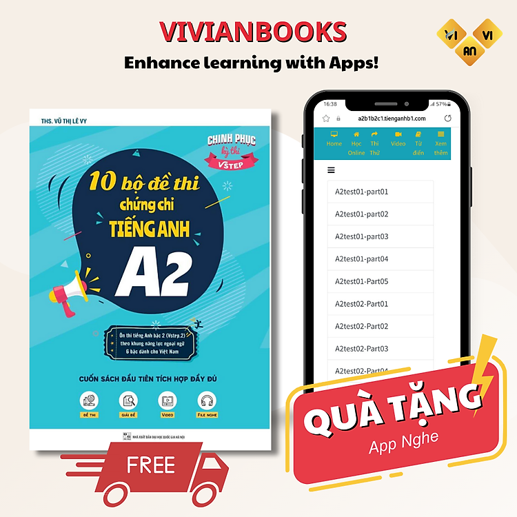 10 Bộ Đề Thi Chứng Chỉ Tiếng Anh A2 – Ôn Thi Vstep Bậc 2