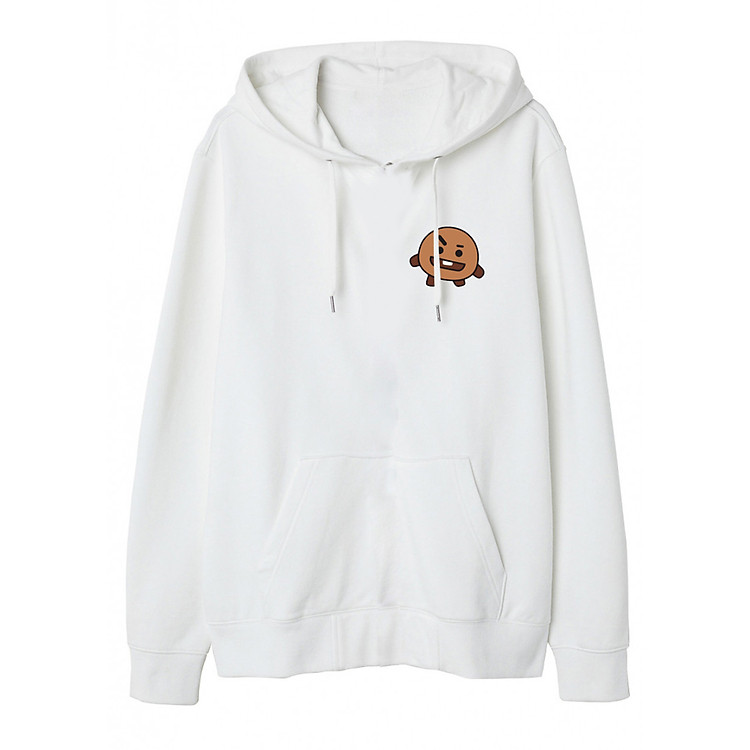 Áo hoodie nữ BT21 Shooky BTS
