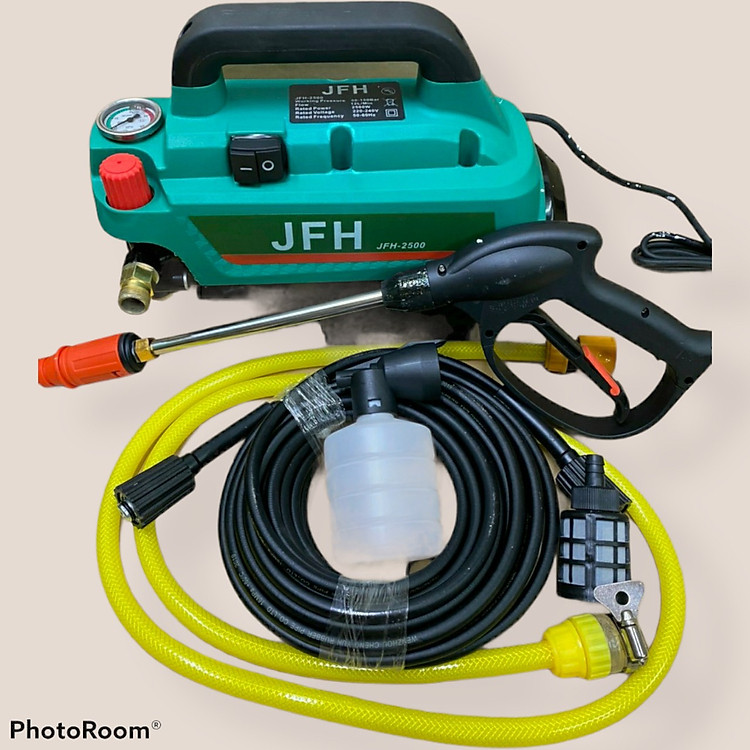 MÁY PHUN XỊT RỬA GIA ĐÌNH áp lực cao có điều chỉnh áp JFH ( 2500 W
