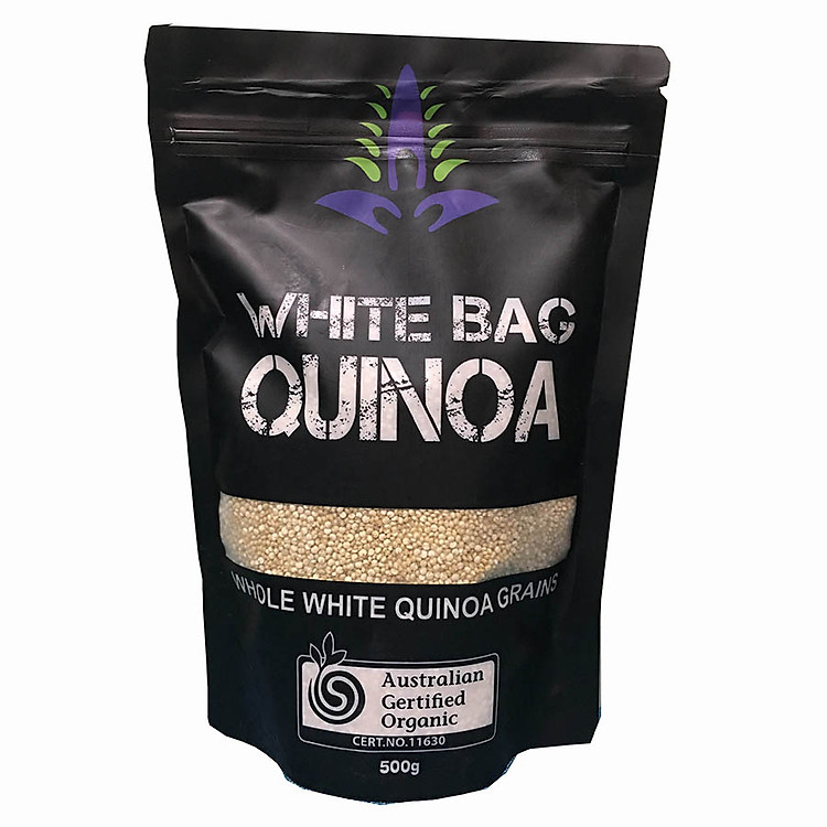 Hạt diêm mạch WHITE BAG QUINOA 500gram ( Hạt màu trắng )