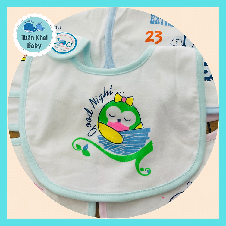 Túi Yếm Sơ Sinh Cotton JOU - TomTombaby Chính hãng Giá tốt - Hình ảnh 5