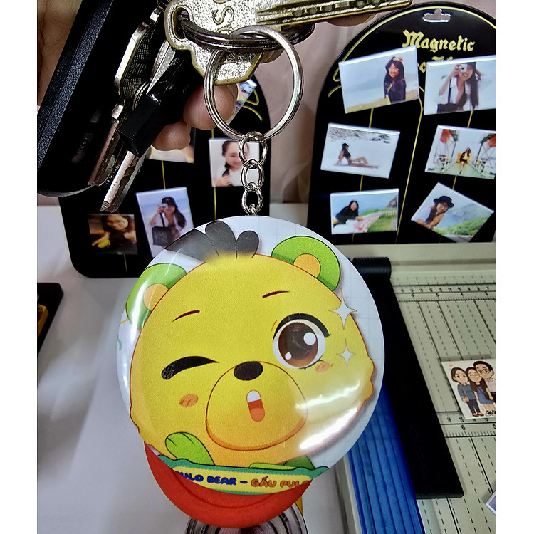 In Ảnh Nam Châm, Huy Hiệu, Móc Khóa Ảnh