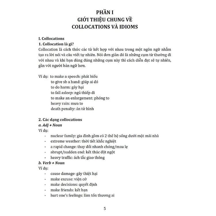 2000 English Collocation and Idioms - Ảnh 2