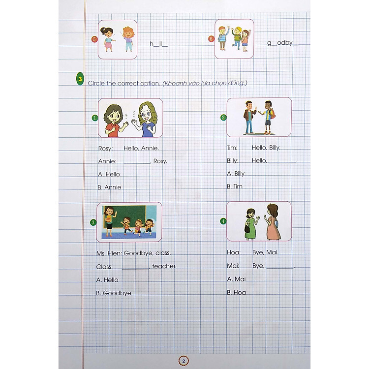 Phiếu Bài Tập Cuối Tuần Tiếng Anh 1 (Theo Family And Friends 1 - National Edition) - Ảnh 2