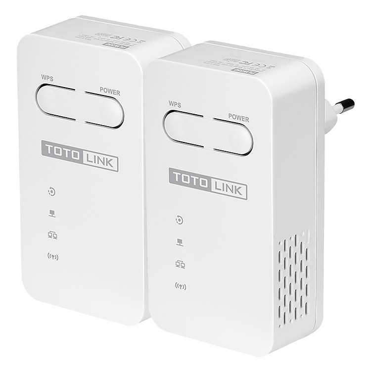 Bộ KIT Mở Rộng Mạng Wi-Fi Qua Đường Dây Điện 150Mbps TOTOLINK PLW350KIT - Hàng Chính Hãng