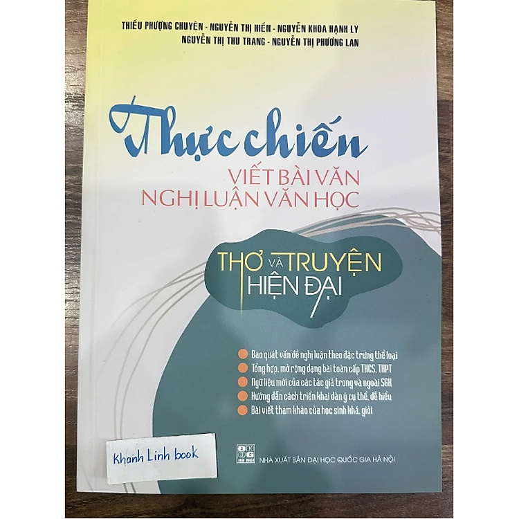 Thực chiến viết bài văn nghị luận văn học – Thơ và truyện hiện đại (XB 2025)