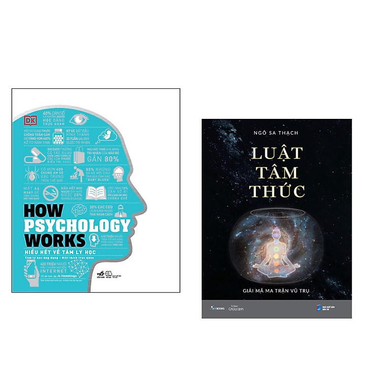 Combo 2 cuốn: Hiểu hết về tâm lý học + Luật tâm thức ( Bộ sách giúp bạn làm chủ cuộc sống)