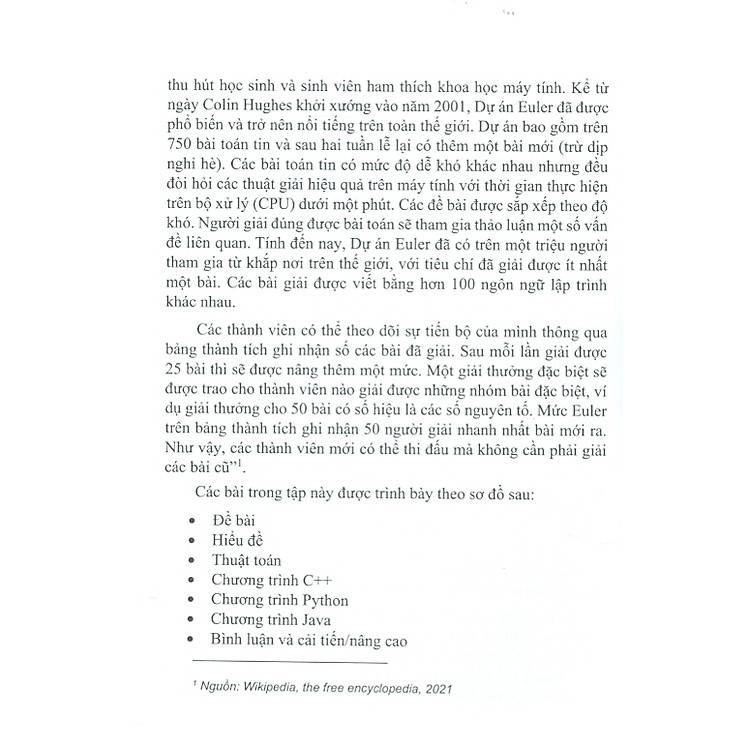Sáng Tạo Trong Thuật Toán Và Lập Trình Với C++, Python Và Java, Tập 6: Các Bài Toán 26-50 Trong Dự Án Euler - Ảnh 6