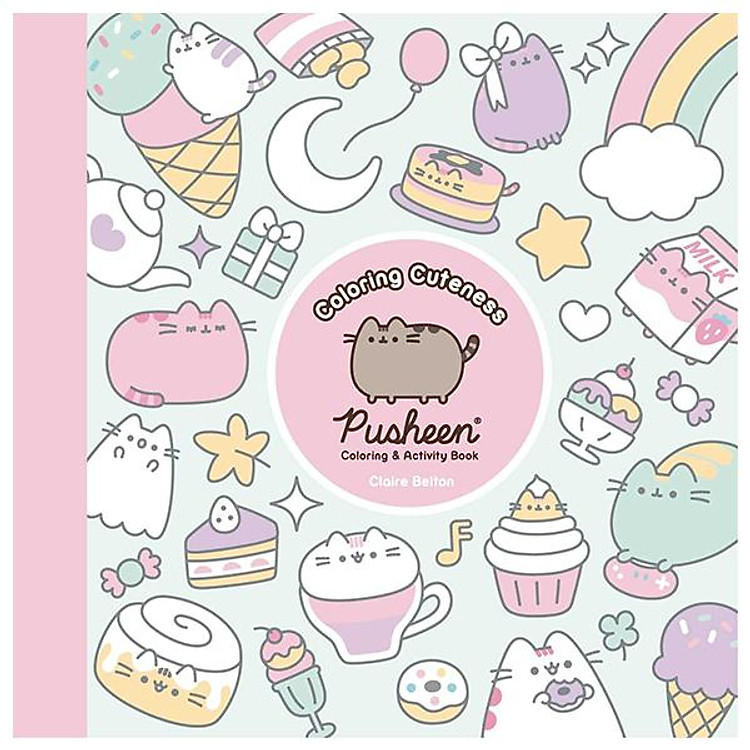 Coloring Cuteness - A Pusheen Coloring & Activity Book - Ảnh 2