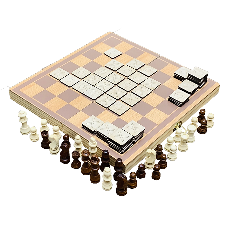 Bộ Đồ Chơi Cờ Caro và Cờ Vua Chính hãng Tiết kiệm