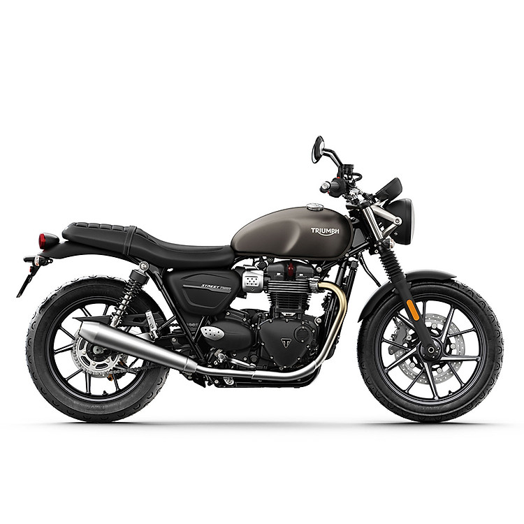 Xe Môtô Triumph Street Twin - Xám Nhám