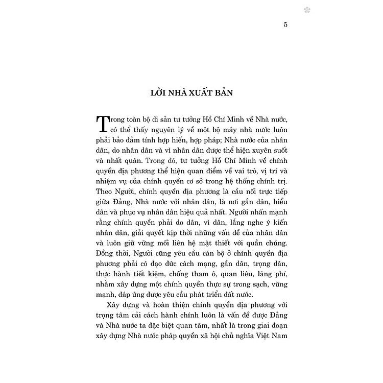Tư tưởng Hồ Chí Minh về chính quyền địa phương và vận dụng xây dựng, hoàn thiện chính quyền địa phương ở Việt Nam hiện nay (bản in 2025) - Ảnh 3