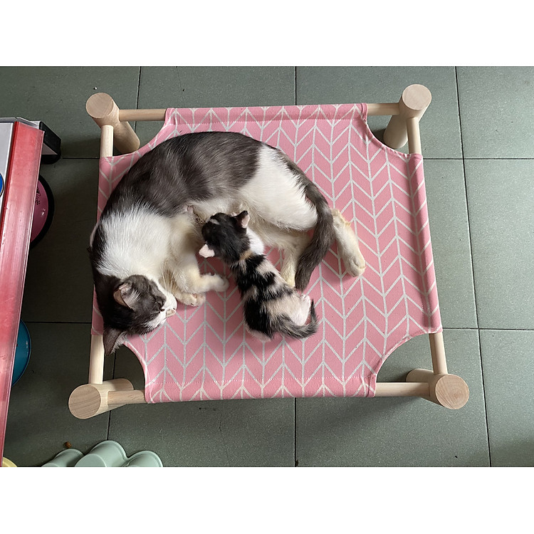 Giường - Đệm nằm - ổ nằm cho chó mèo ấm áp - Đệm mùa đông - Sofa mèo mùa đông đường kính: 50cm